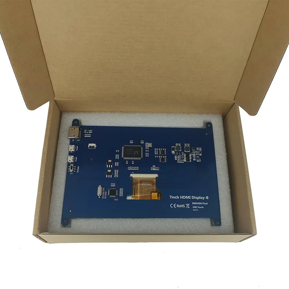 7-дюймовый TFT LCD дисплей с сенсорным экраном для Raspberry Pi