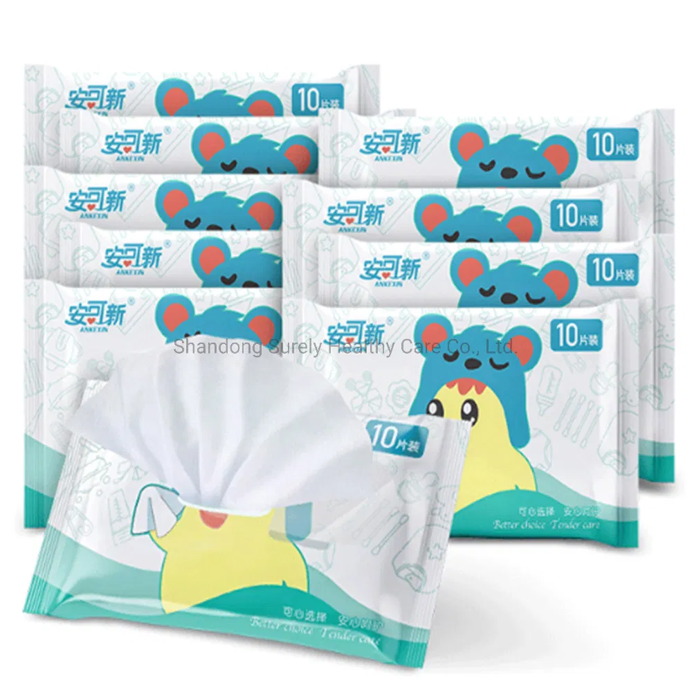 Soft Cotton RO Water Nourish Aloe Vera Vitamin E Wet Tissue Wipes