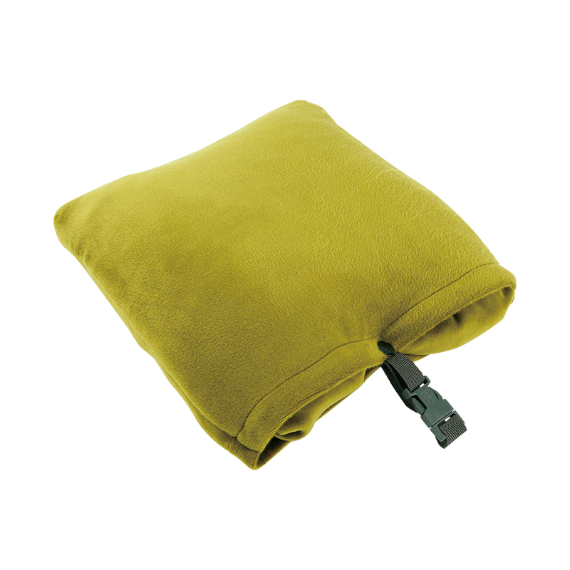 Foldable Airline Flight Fireproof Blanket with a Sewing Pouch Travel Airplane Blanket