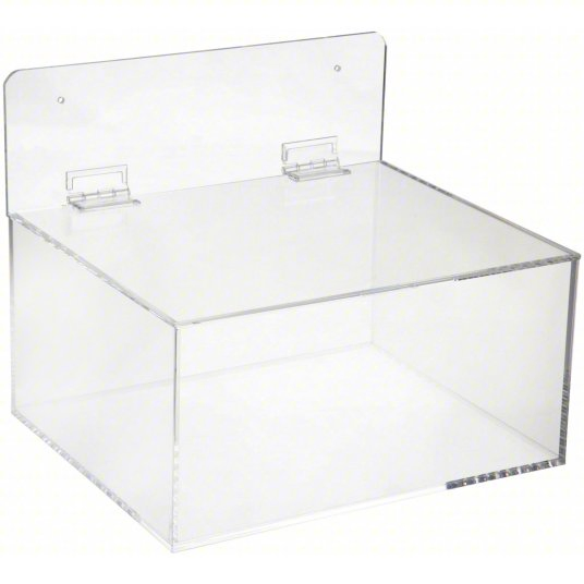 Clear Acrylic All Purpose Dispenser Transparent with Cover