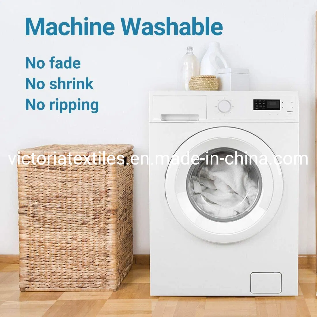 All Season Pre Washed Soft Microfiber White Goose Down Alternative Comforter 4 Colors