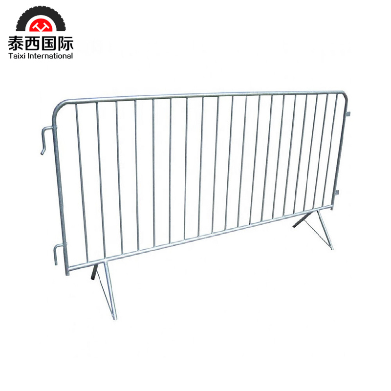 Customized Metal Crowd Control Barrier Portable Barricades Temporary Fence