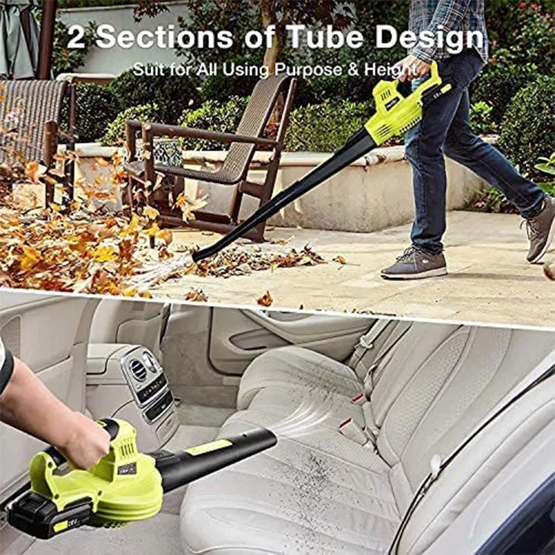 High Pressure Garden Tool Corded Powerful Engine Bag Air Lawn Dust Cleaner