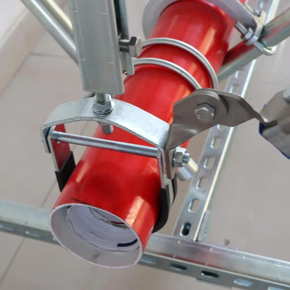 Seismic Bracing System Double U Quick Lateral Pipe Clamp for Fire Fighting