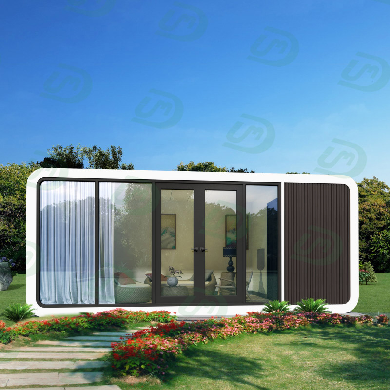 Prefab Cabin Houses Garden Pod Garden Pod Container Office Portable Apple Home
