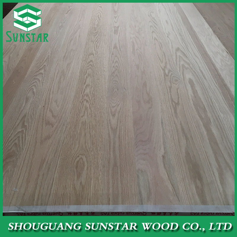 Faced/ Plain/Wood Veneer/ Color Timber Board MDF