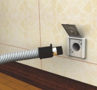 Eco-Friendly White Vacuum Cleaner with Motor Protection System