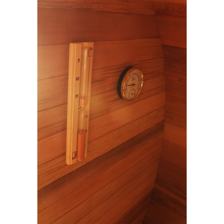 Бочкообразная сауна европейского дизайна SR158 на 6 человек