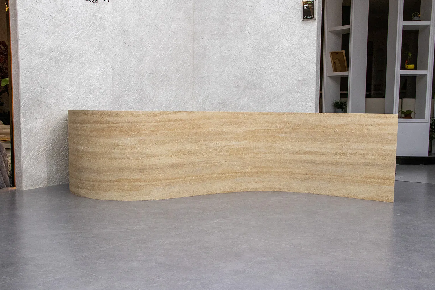 Flexible Natural Stone Mcm Light Weight Breathable Decorative Material