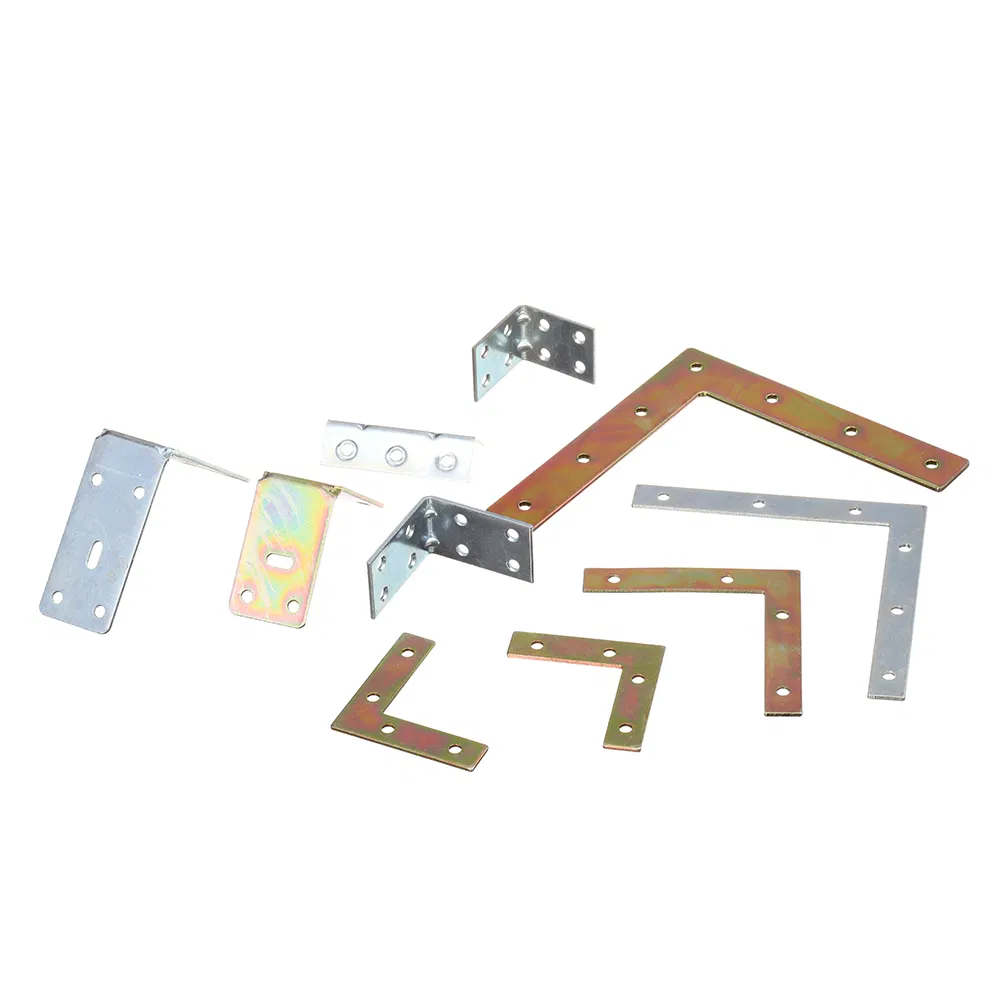 Customized Furniture Elevator Home Decoration Aluminium Cadmium Plated Zinc-Aluminum Coated Plastic Nylon Bronze L Type Bracket