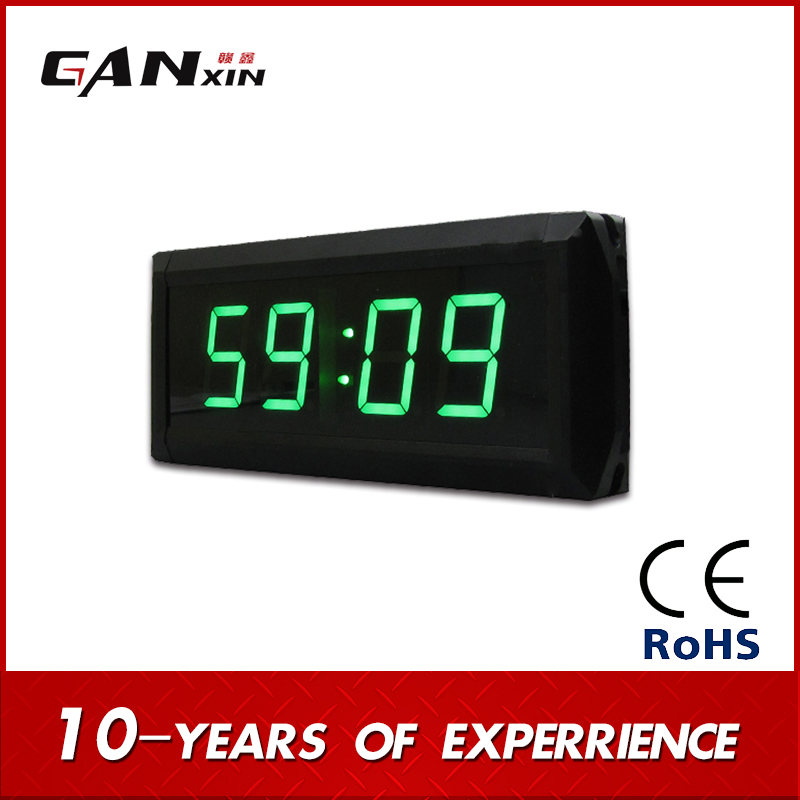 [Ganxin] 1.8 Inch Mini LED Display Customized Al Frame Wall Clock
