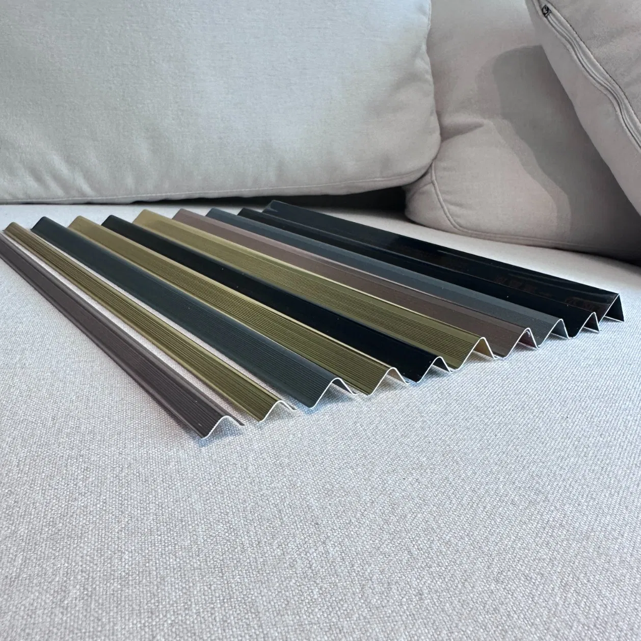 Simple Anodized Aluminum Decorative Strips / Aluminum Strips