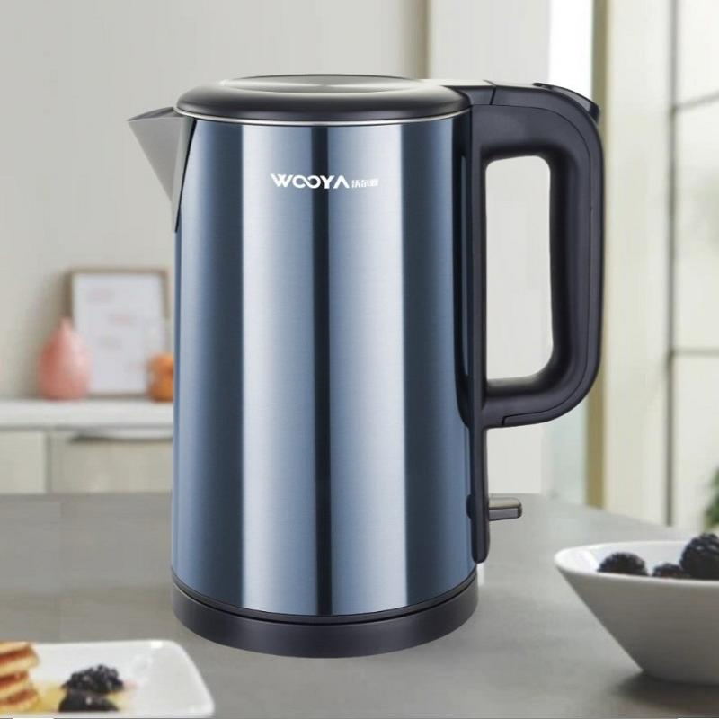 Light Indicating Electric Kettle with Max and Min Embossed Marking