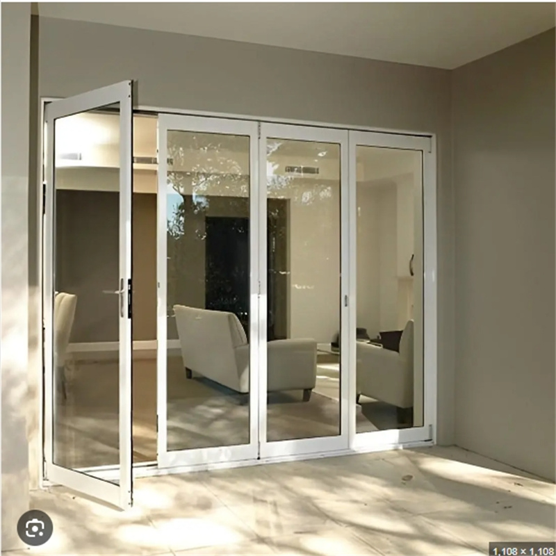 Exterior Waterproof French Doors Patio Glass Door UPVC Double Casement Door