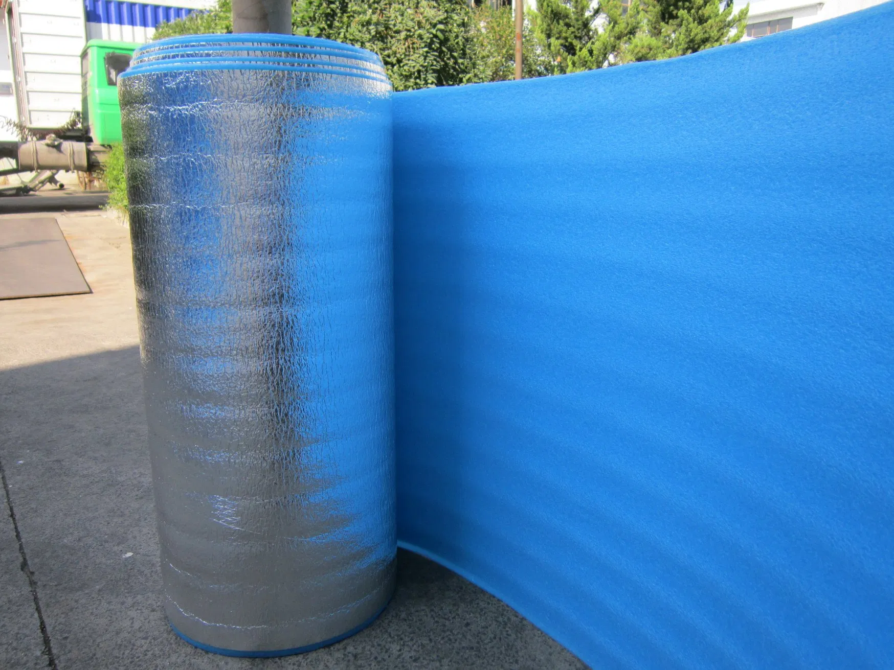 Chase Blue Pack OEM Thermal Insulation Blanket High Foam EPE Rubble Reflective Customized Roll Aluminium Foil Insulation