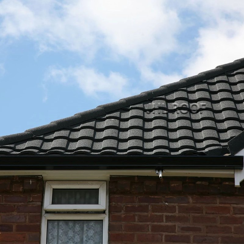 Roman Metal Roof Tiles Commonly Used in Africa Can Withstand High Temperatures and Have a 50-Year Warranty