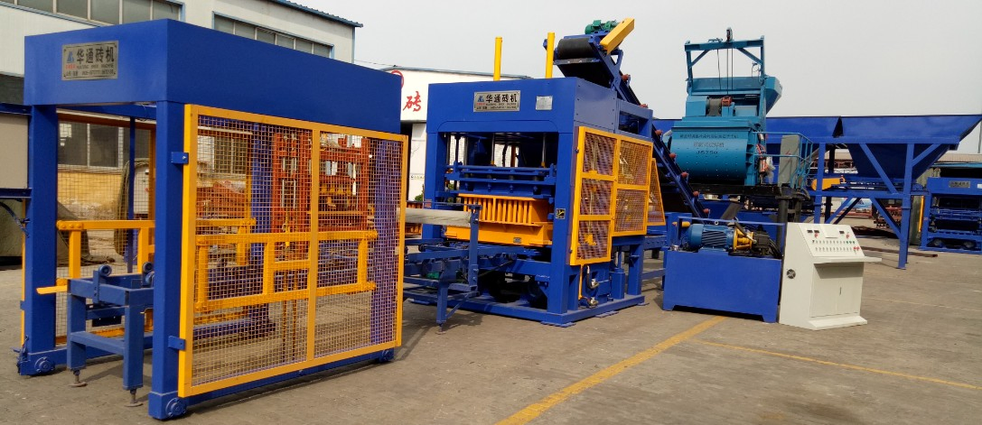 Fully Automatic Concrete Block Making Machine for High-Strength Hollow Blocks
