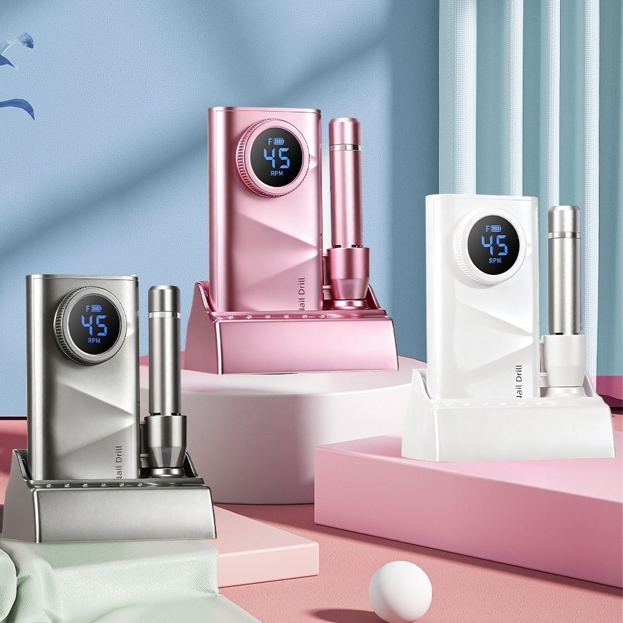 Duofu Safe Nail Drill - Anti-Scald & Anti-Scratch