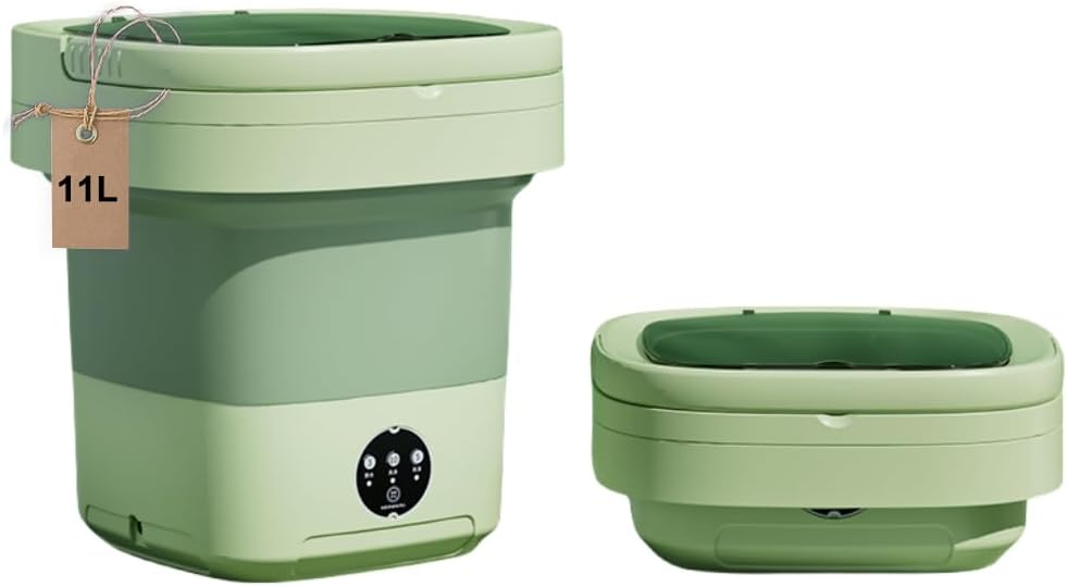 Ds-1001 Portable Washing Machine, Mini Washer, 11L Upgraded Large Capacity Foldable Washer - Amazon Hotsale Minin Washer Factory Price