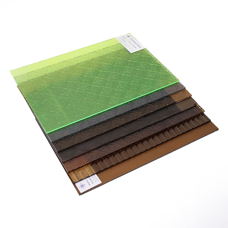 Wholesale Clear/Bronze/Brown/Grey Moru Patterned Glass for Decoration