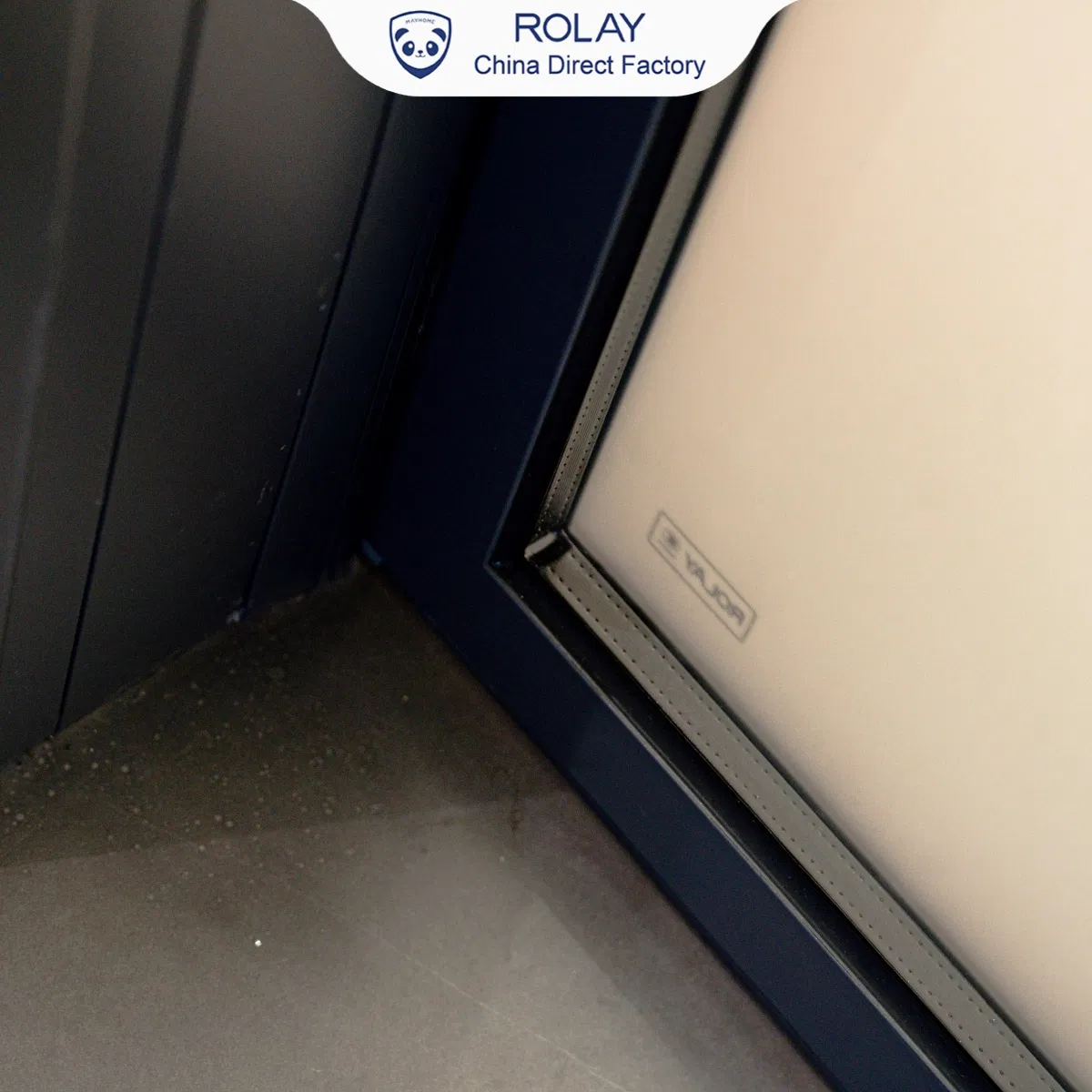 Customized Project Owners Contractors Minimalist Style Design Slim Frame Frameless Look Door