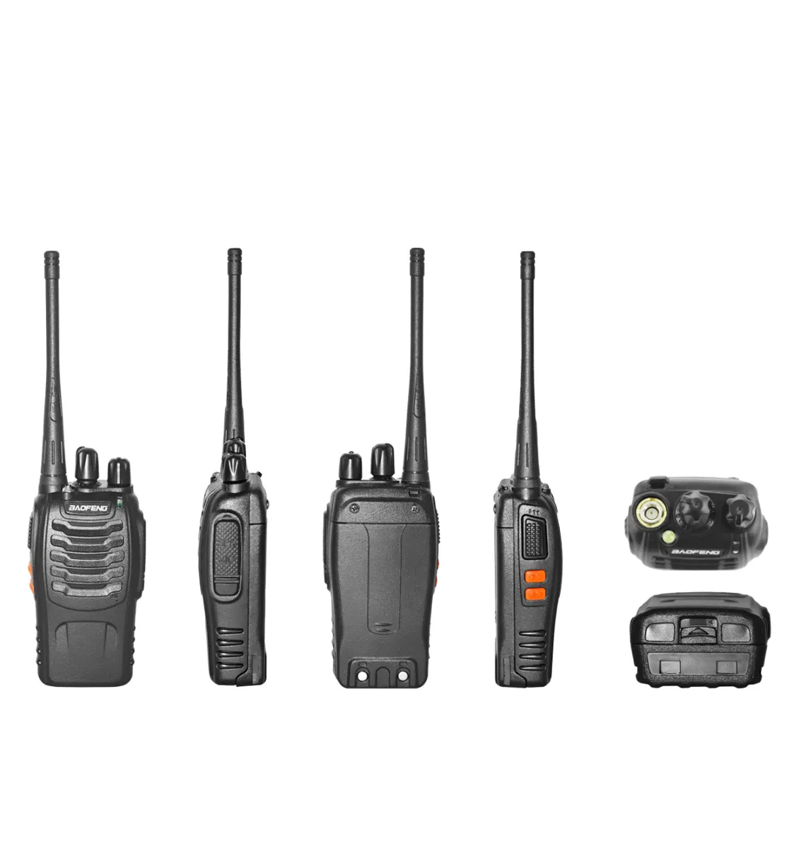 Портативная рация BF-888S 5W 16 каналов UHF