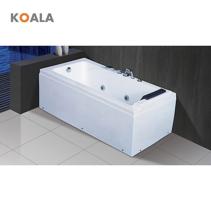 Угловая акриловая ванна для СПА с гидромассажем