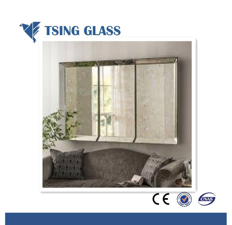 3-6mm Silver Mirror Antique Mirror for Decoration/Window/Wall