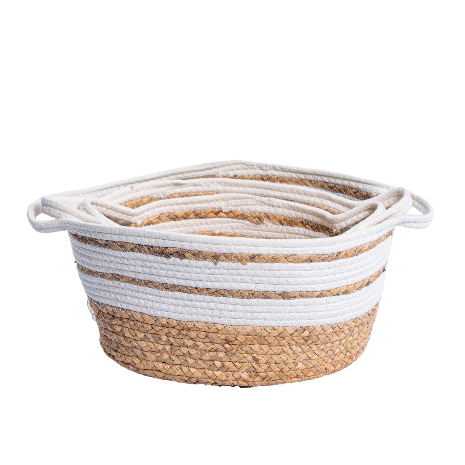 Corn Husk Woven Storage Basket Table Cosmetics Clothes Toys Snacks Miscellaneousstorage Basket