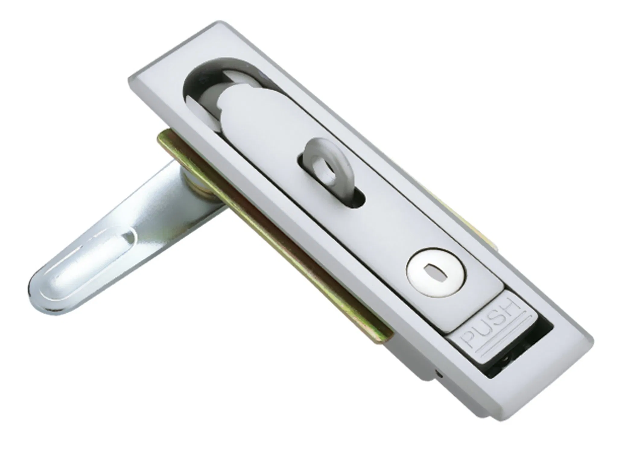 Zonzen Zinc Alloy Die-Casting Lock Swing Handle Panel Lock for Electrical Cabinet Door Ms712g