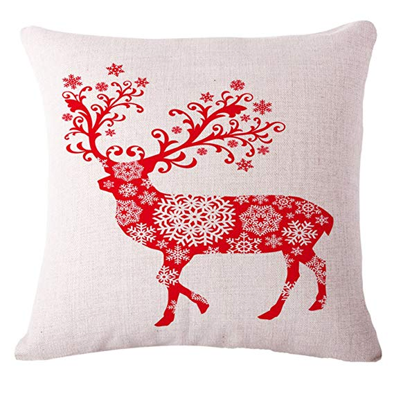 Digital Printing Pillow with Christmas Designs