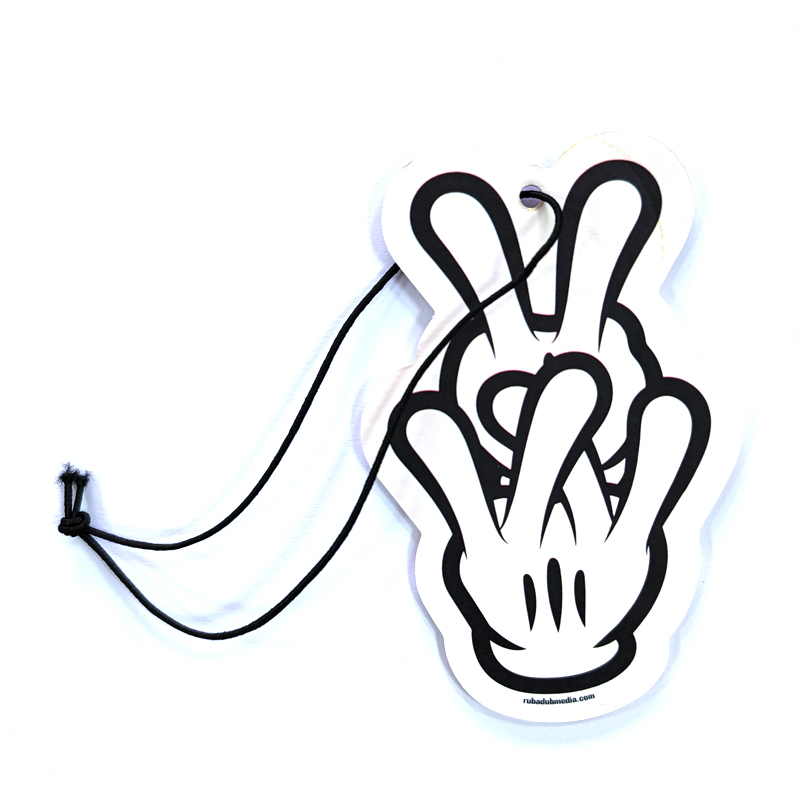 Custom Design Decorative Auto Hanging Perfume Paper Air Freshener
