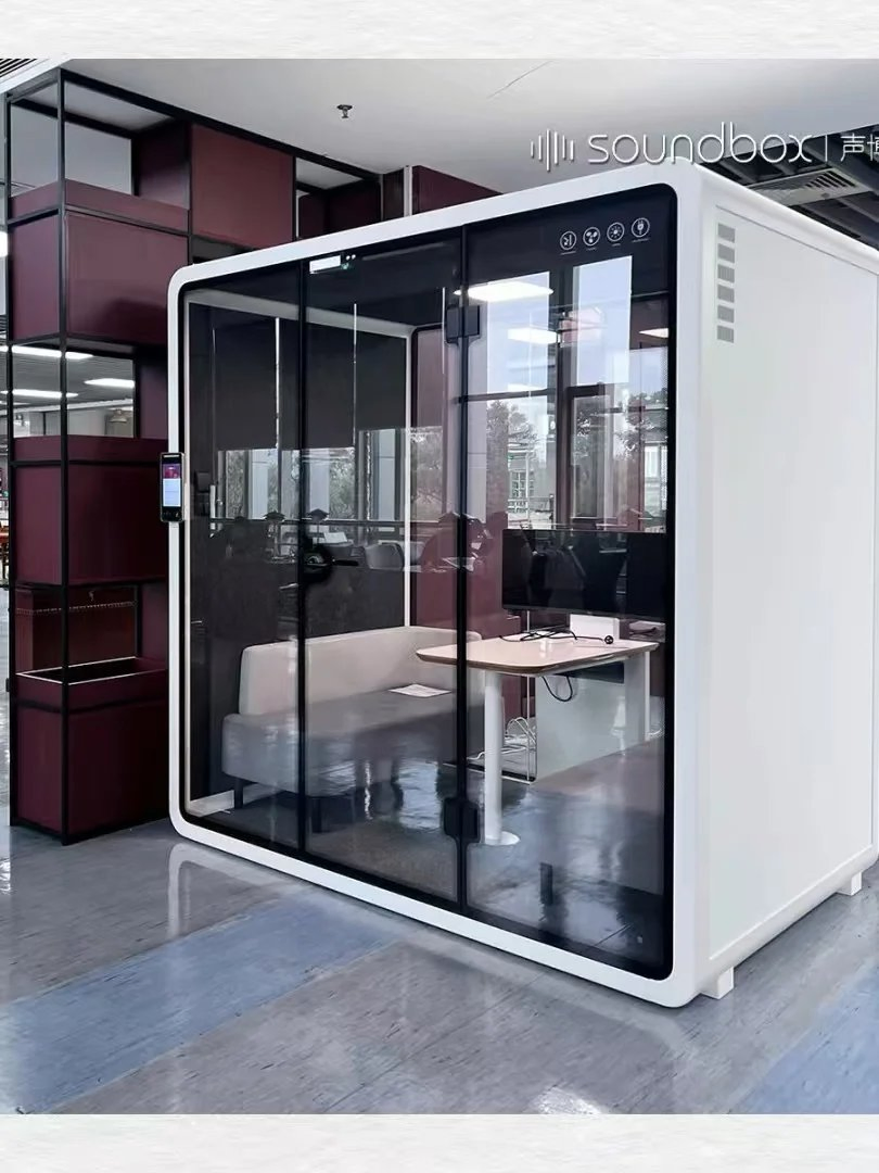 Sound Proof Office Pod Sleeping Relaxation Eco-Friendly Soundproof Booth for Company