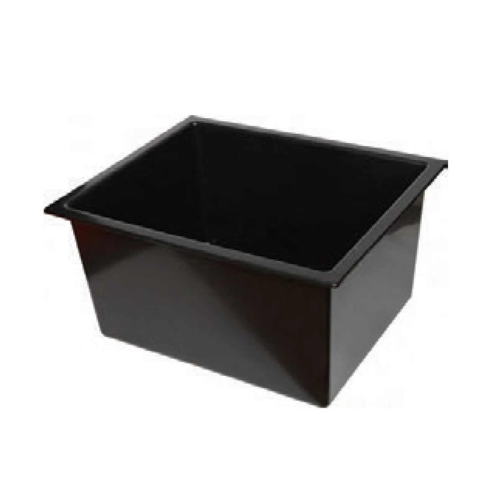 Hot Selling Middle Size Laboratory Lab Bench Sink Acid and Alkali Proof Plastic Black Polyethylene Sink