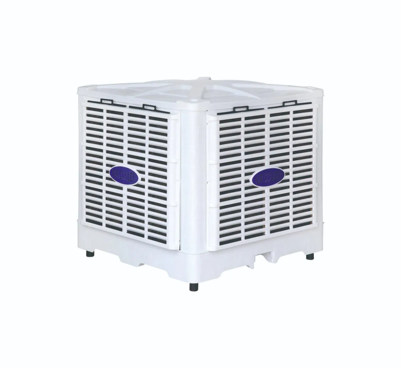 Covering 90-180m2 Industrial Water Centrifugal Evaporative Air Cooler Air Conditioners Cooling Fan