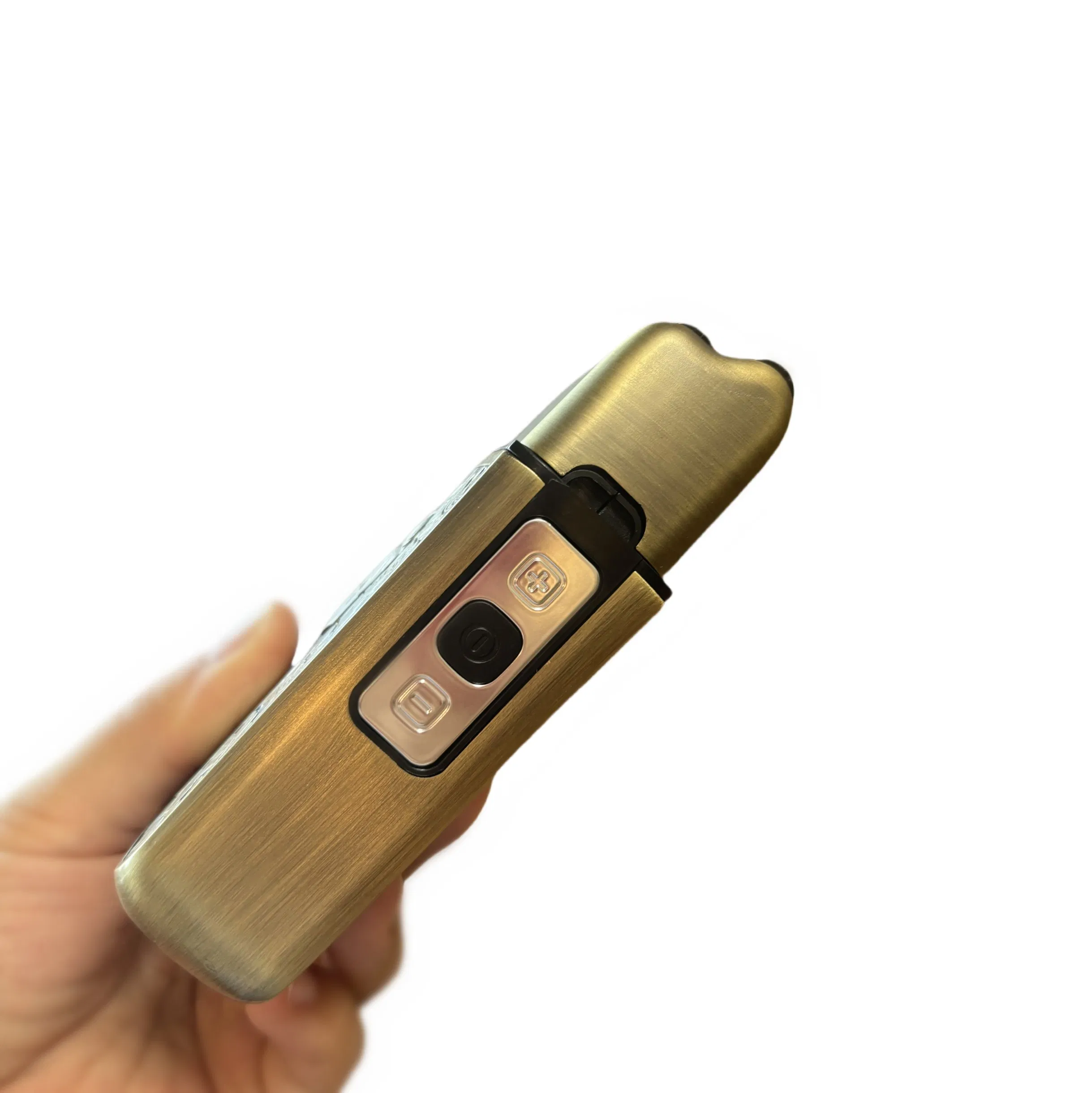 Professional LCD Display Metal Body Waterproof Men Double Foil Shaver Hair Clipper