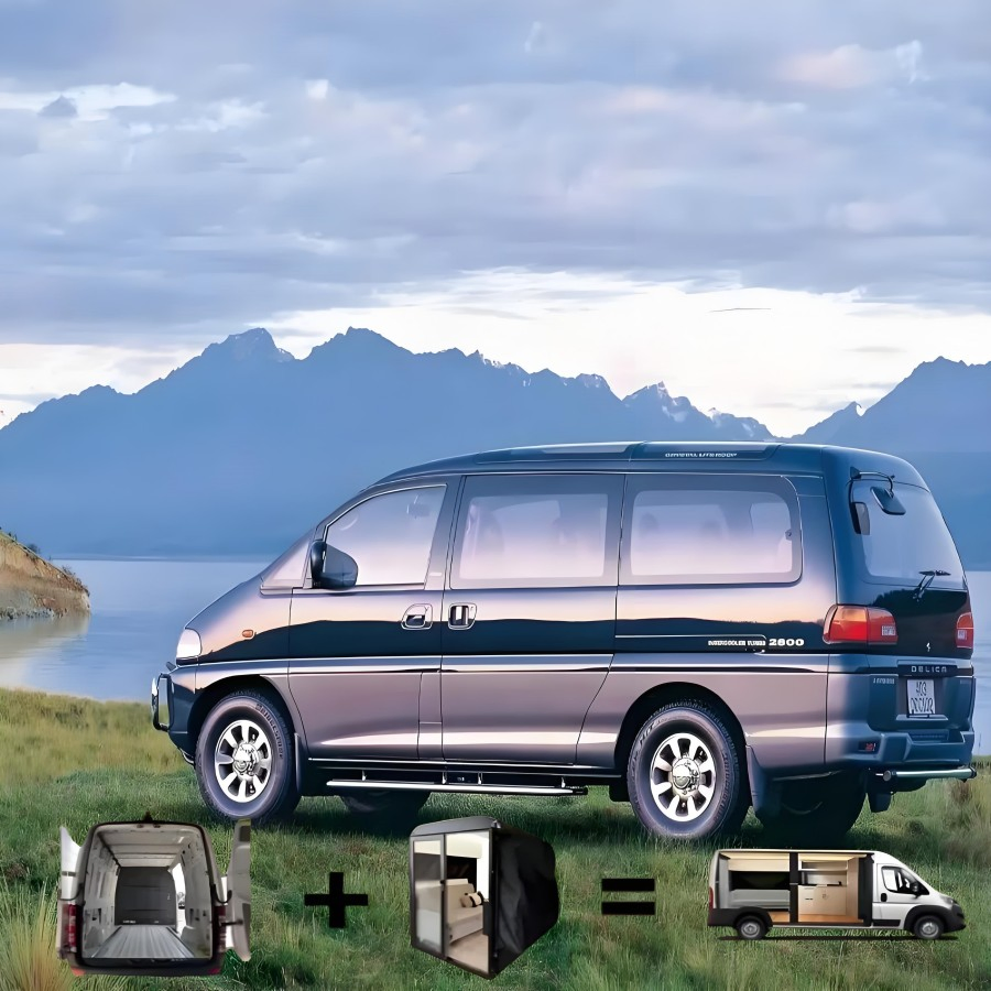 Campervan Car Teardrop Light off Road Mini RV Trailer Camper