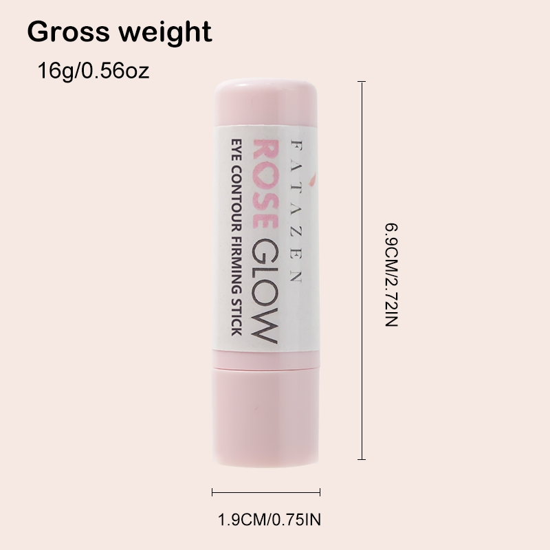 Private Label Eye Cream Vitamin C Peptides Infused Anti-Aging Wrinkle Reduction Herbal Vegan Moisturizing Facial Rose Care Stick