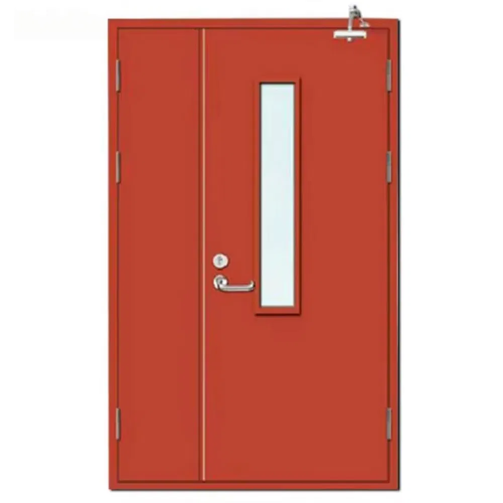 Custom Steel Fire Rated Door - 60/90 Min Fire Resistance for Commercial Building OEM