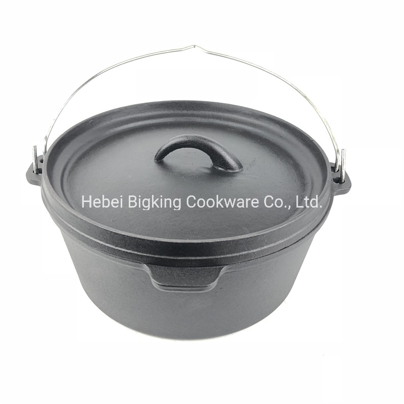 Camping Nonstick Wholesale Cast Iron Dutch Oven 3.5 Qt