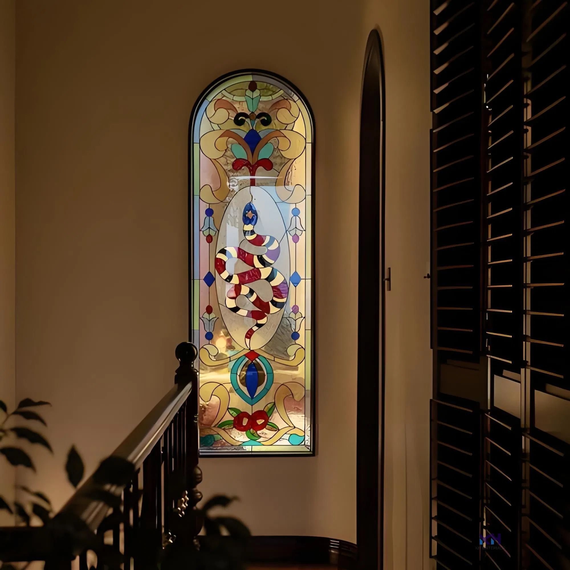 4mm-10mm Stained Art Glass for Beautiful Interiors Wall Decoration