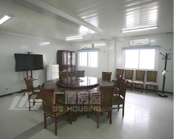 Factory Workspace Warehouse Prefabricated Container House Modular Prefab House Mobile Flat Pack Container House 20FT Container Office Vessel House