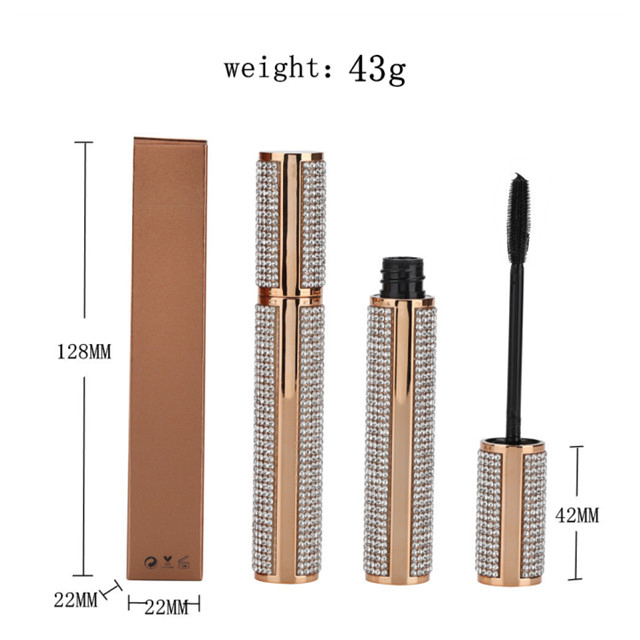 Wholesale OEM/ODM Private Label Long-Lasting Waterproof Sweat-Proof Thick Curling Diamond Makeup Mascara