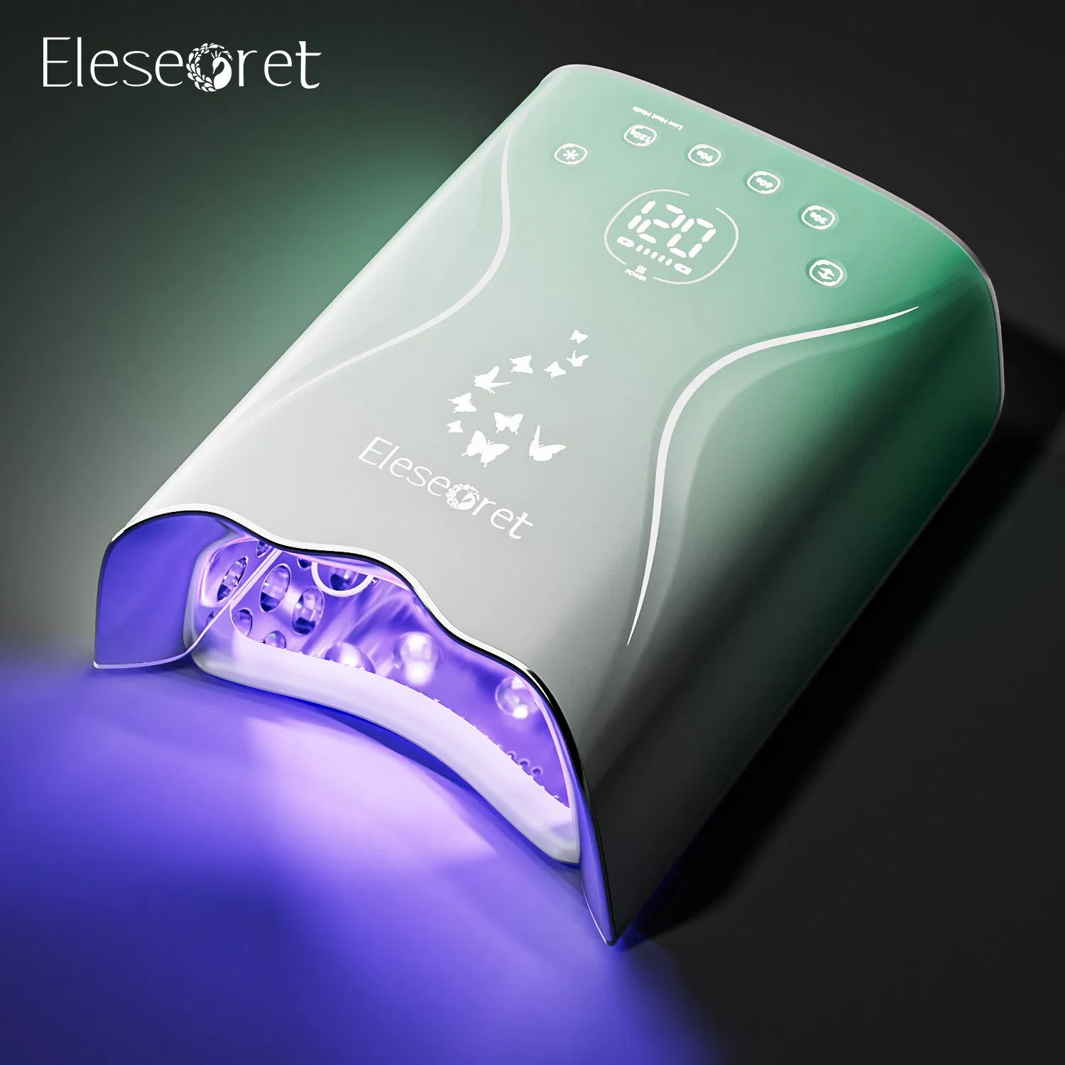 Customize 115W Rechargeable Nail Gel Polish Dryer Professional Cordless Electric UV Nail Lamp for Manicure Salon