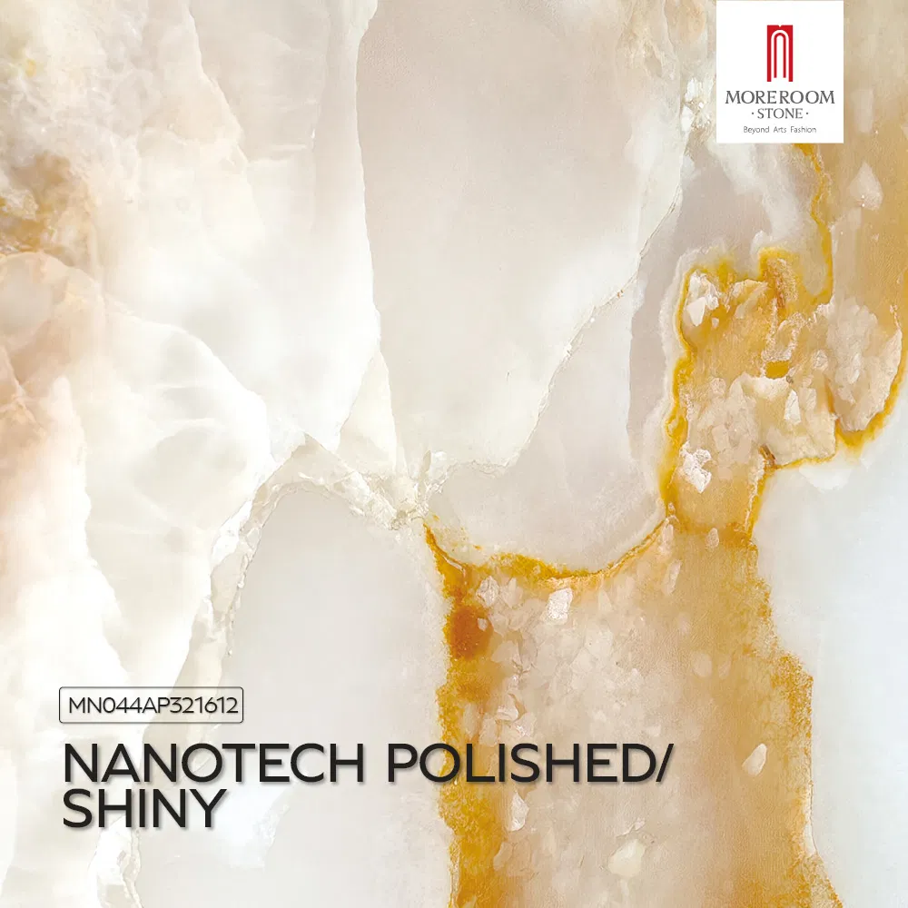 Snow White Agate Glass Base Slab for Modern Minimalist Decor