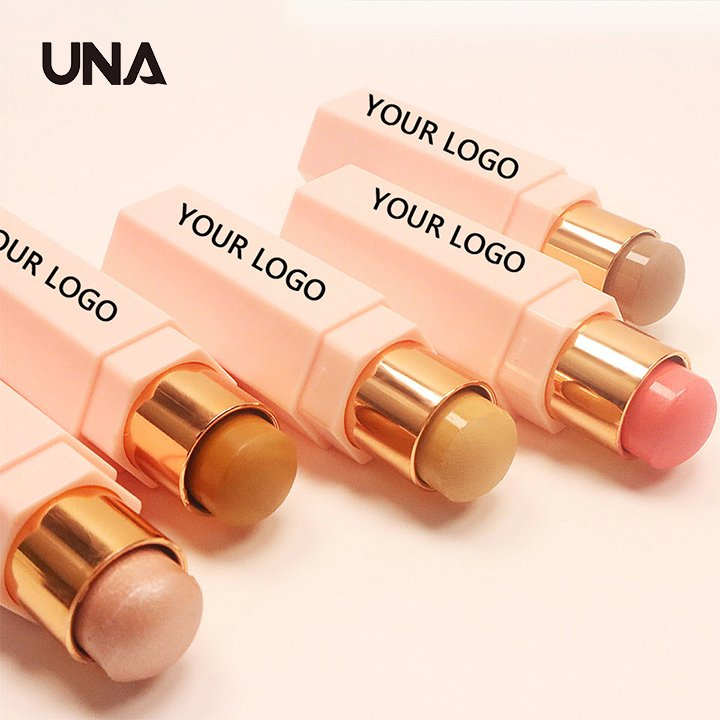 Personalisation No Logo Very Pigmented Private Label Velvet Matte Cream Blush Vegan Cheek Stick Blush Pink