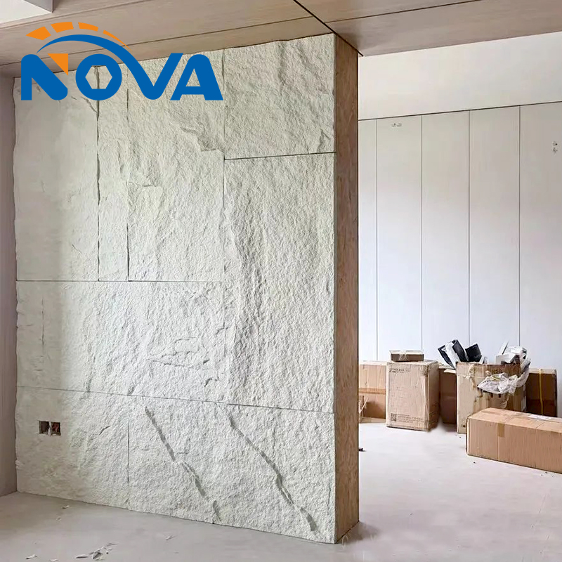 PU Stone Faux Artificial Rock Stone 3D Exterior Wall Decor Board