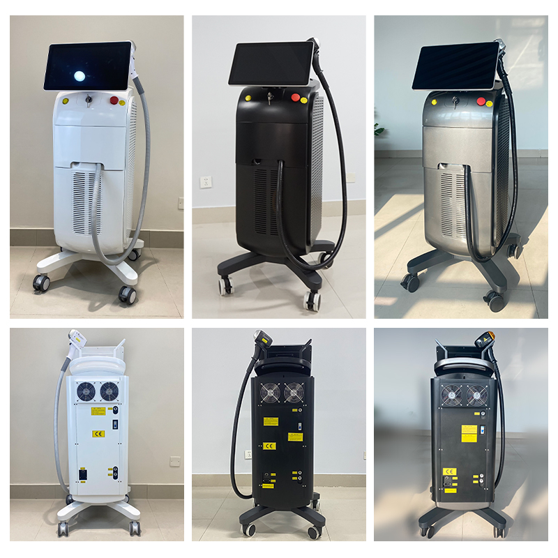 in Stock Ice Titanium CE Approved Diode Laser for Hair Removal Machine 808nm 755nm 1064nm High Power 2400W Beauty Equipment