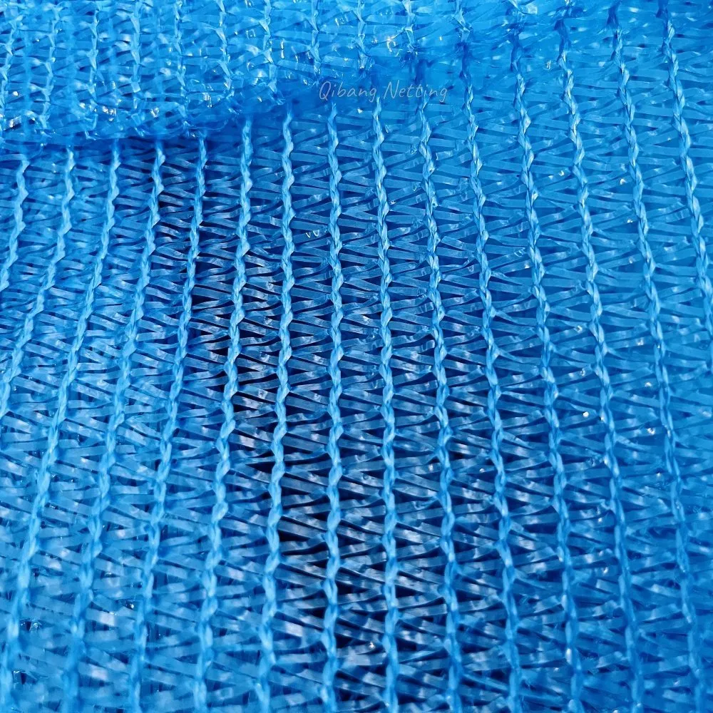Затеняющая сетка 80% синяя HDPE 2.4м*50м для растений