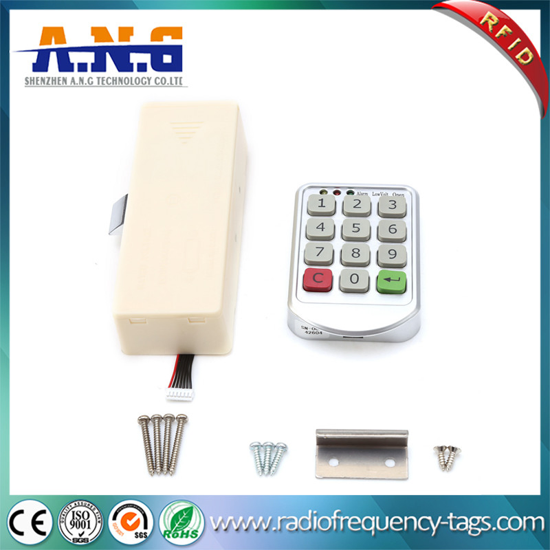 High Security Keyless Smart Keycard Inductive Metal Cabinet Lock